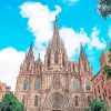 Barcelona Cathedrals Diamond Painting Art