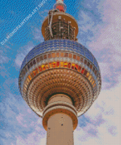 Berliner Fernsehturm Diamond Painting Art
