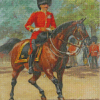 Coldstream Guard On Horse Diamond Painting Art