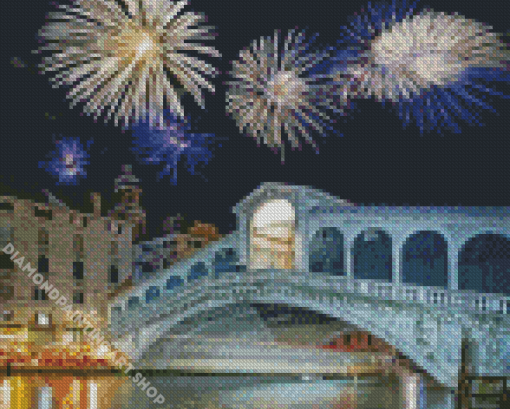 Rialto Venice Diamond Painting Art