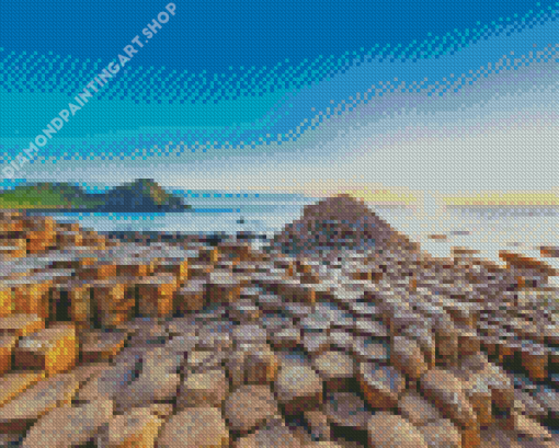 Giants Causeway Diamond Painting Art