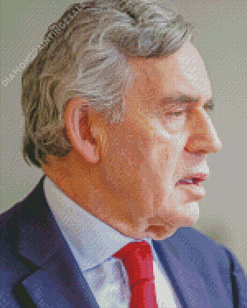 Gordon Brown Diamond Painting Art