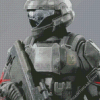 Halo 3 Odst Diamond Painting Art