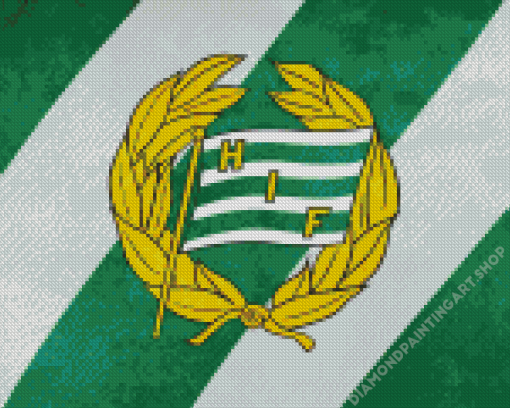 Hammarby Fotboll Diamond Painting Art