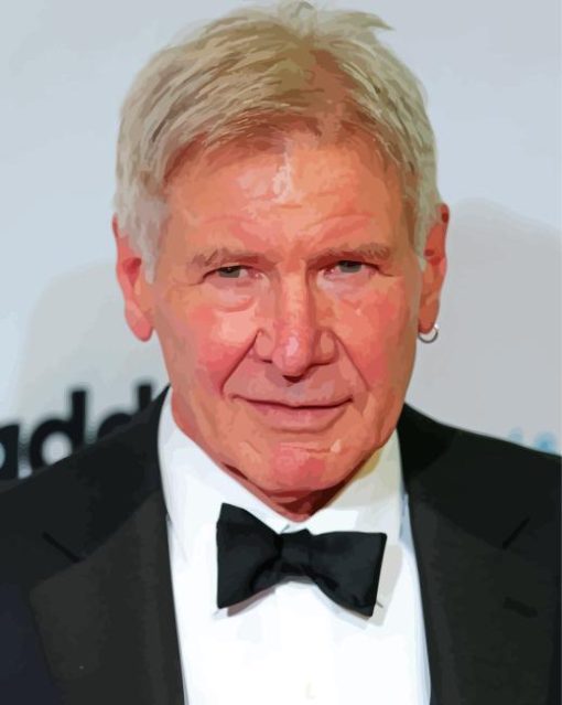 Harrison Ford Diamond Painting Art