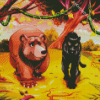 Jungle Book Characters Diamond Painting Art