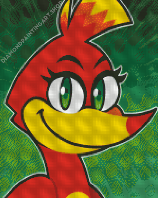 Kazooie Bird Diamond Painting Art