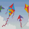 Kites Illustration Diamond Painting Art