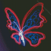 Light Butterfly Diamond Painting Art