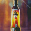 Lighthouse In A Bottle Diamond Painting Art