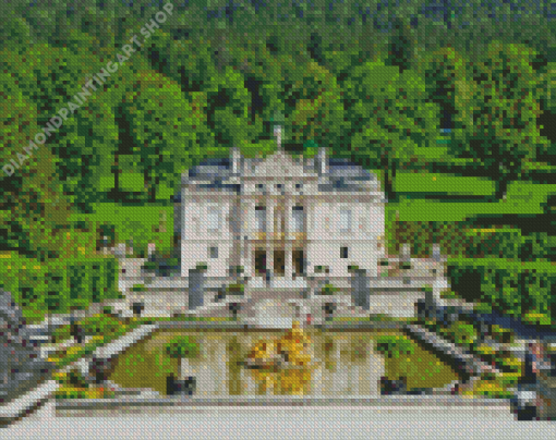 Linderhof Palace Diamond Painting Art