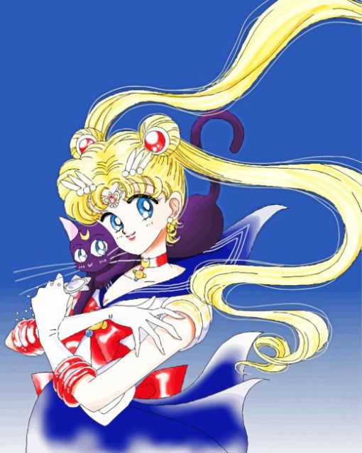 Sailor Moon Diamond Painting Art