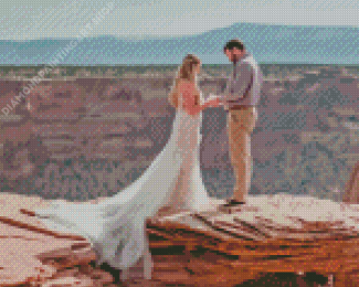 Marriage Proposal Diamond Painting Art