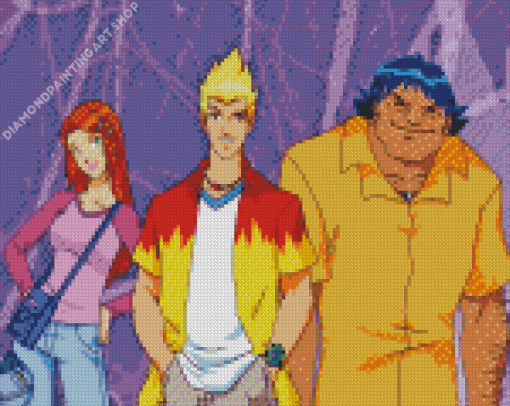 Martin Mystery Diamond Painting Art