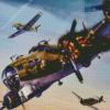 Memphis Belle Aircraft Diamond Painting Art