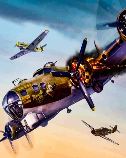 Memphis Belle Aircraft Diamond Painting Art