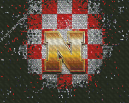 Nebraska Cornhuskers Football Art Diamond Painting Art