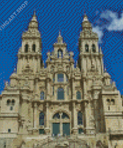 Cathedral In Spain Diamond Painting Art