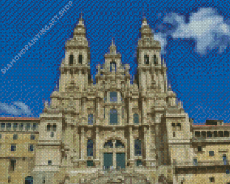 Cathedral In Spain Diamond Painting Art