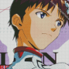 Shinji Ikari Evangelion Character Diamond Painting Art