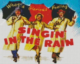 Singin In The Rain Diamond Painting Art