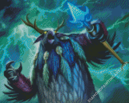 Strong Moonkin Diamond Painting Art