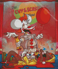 The Itchy And Scratchy Diamond Painting Art
