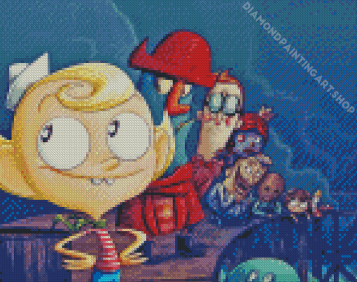 Flapjack Character Diamond Painting Art