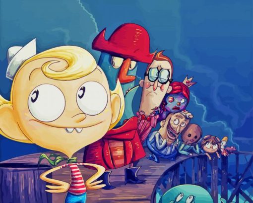 Flapjack Character Diamond Painting Art