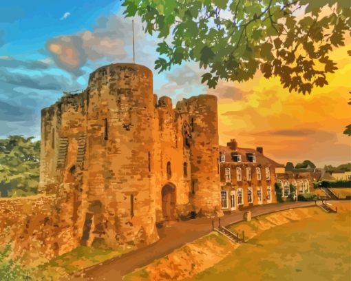 Tonbridge Castle Diamond Painting Art