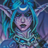 Tyrande Whisperwind Diamond Painting Art