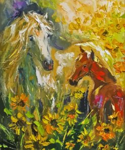 Abstract Horses Diamond Painting Art