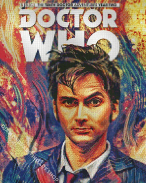 Tenth Doctor Diamond Painting Art