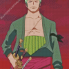 Roronoa Zoro Diamond Painting Art