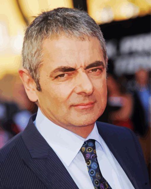 Aesthetic Rowan Atkinson Diamond Painting Art