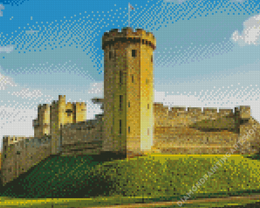 Warwick Castle Diamond Painting Art