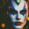 Clown Lady Diamond Painting Art