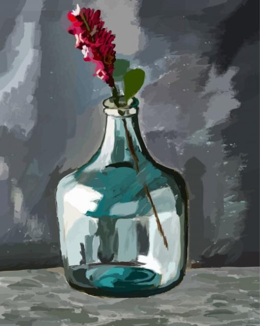 Still Life Flower Vase Diamond Painting Art