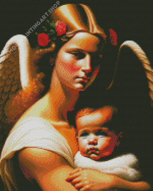 Guardian Angel Diamond Painting Art