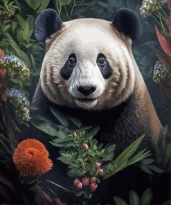 Aesthetic Panda Diamond Painting Art