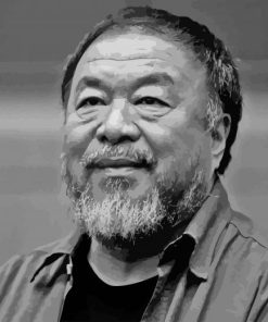 Cool Ai Weiwei Architect Diamond Painting Art