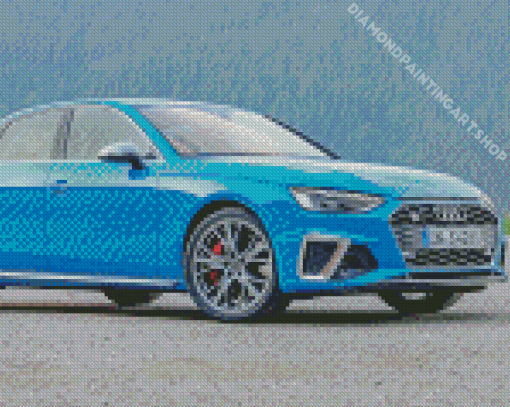 Audi S4 Diamond Painting Art