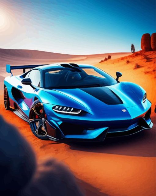 Cool Car Diamond Painting Art