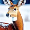 Cute Deer Diamond Painting Art