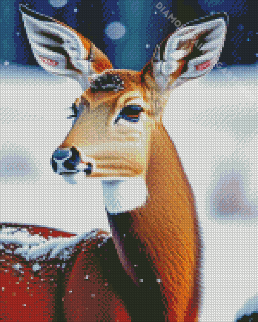 Cute Deer Diamond Painting Art