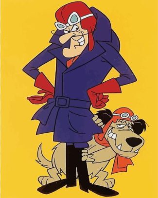 Dastardly And Muttley Diamond Painting Art