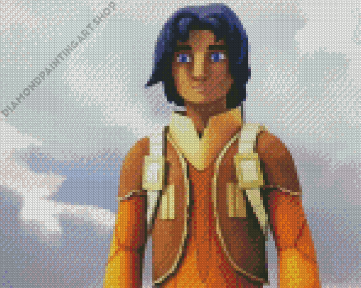 Ezra Anime Diamond Painting Art