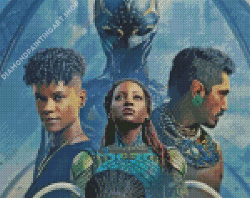 Wakanda Diamond Painting Art