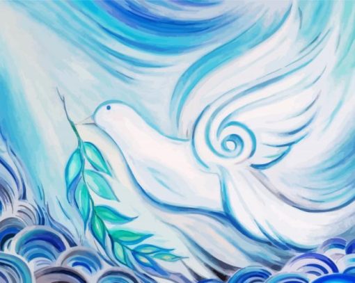 Peace Dove Diamond Painting Art