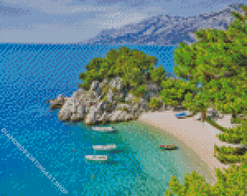 Adriatic Sea Diamond Painting Art